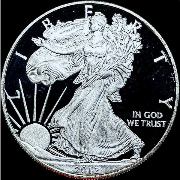 2012-S 1oz Proof Silver American Eagle GEM PROOF