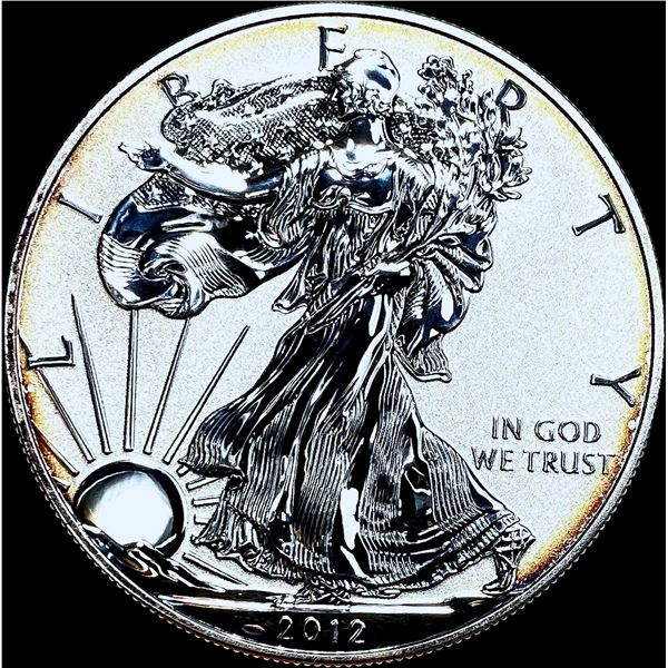 2012-S 1oz Rev. Proof Silver American Eagle GEM PROOF