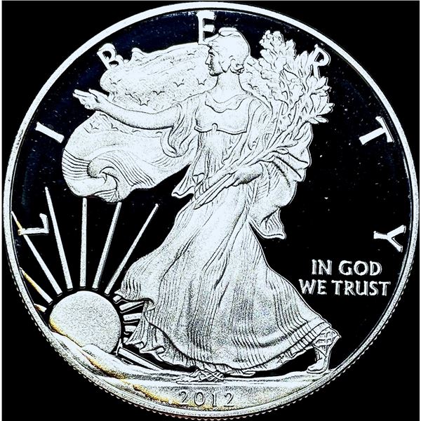 2012-S 1oz Proof Silver American Eagle GEM PROOF