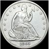 Image 1 : 1865 Seated Liberty Half Dollar ABOUT UNCIRCULATED