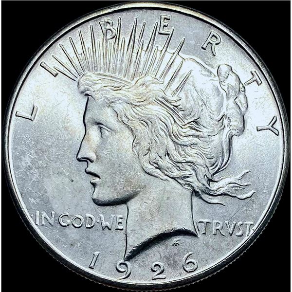 1926-S Silver Peace Dollar SUPERB GEM BU