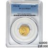 Image 1 : 1914-D $2.50 Gold Quarter Eagle PCGS MS64
