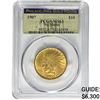 Image 1 : 1907 $10 Gold Eagle PCGS MS63 NO MOTTO