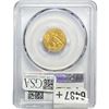 Image 2 : 1908 $2.50 Gold Quarter Eagle PCGS MS64
