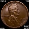 Image 1 : 1909-S VDB Wheat Cent CHOICE AU
