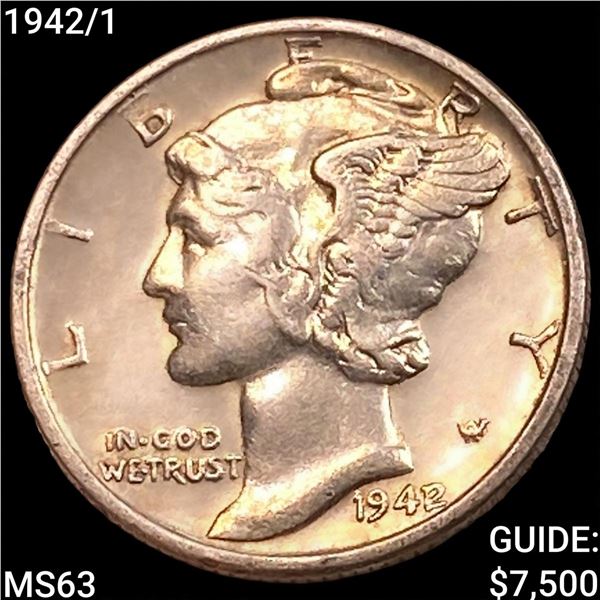 1942/1 Mercury Dime CHOICE BU