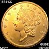 Image 1 : 1874-CC $20 Gold Double Eagle UNCIRCULATED