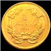 Image 2 : 1861 Civil War Rare Gold Dollar UNCIRCULATED