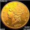 Image 1 : 1890-CC $20 Gold Double Eagle CHOICE BU