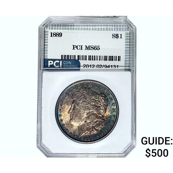 1889 Morgan Silver Dollar PGA MS65