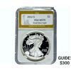 Image 1 : 2012-S $1 Silver Eagle PGA MS70 Proof