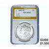 Image 1 : 1883-CC Morgan Silver Dollar PGA MS65