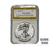 Image 1 : 2012-S $1 Silver Eagle PGA MS70 REV PROOF