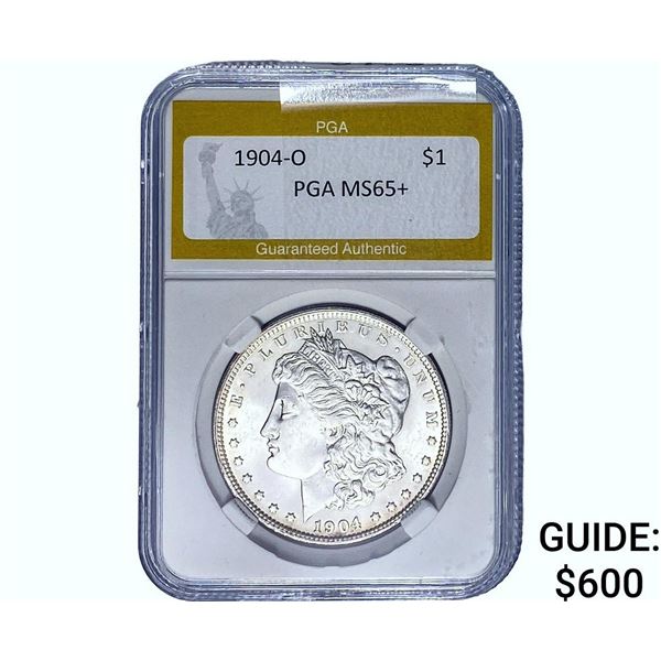 1904-O Silver Peace Dollar PGA MS65+