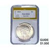 Image 1 : 1922 Silver Peace Dollar PGA MS65 Extra Hair