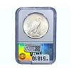 Image 2 : 1922 Silver Peace Dollar PGA MS65 Extra Hair