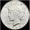 Image 1 : 1925-S Silver Peace Dollar CLOSELY UNCIRCULATED