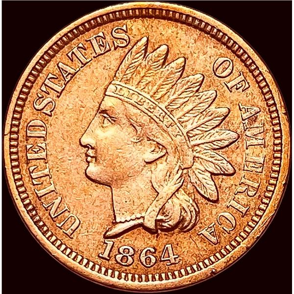 1864-L Bronze Indian Head Cent CLOSELY UNCIRCULATED