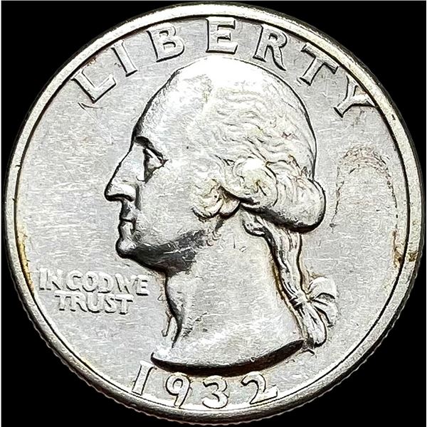 1932-S Silver Washington Quarter CLOSELY UNCIRCULATED