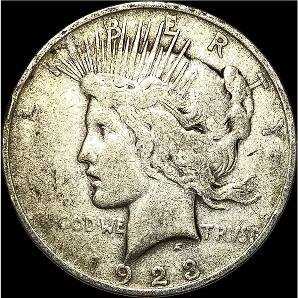 1923 Silver Peace Dollar LIGHTLY CIRCULATED