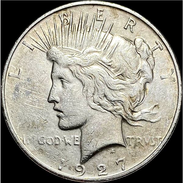 1927-D Peace Silver Dollar CLOSELY UNCIRCULATED