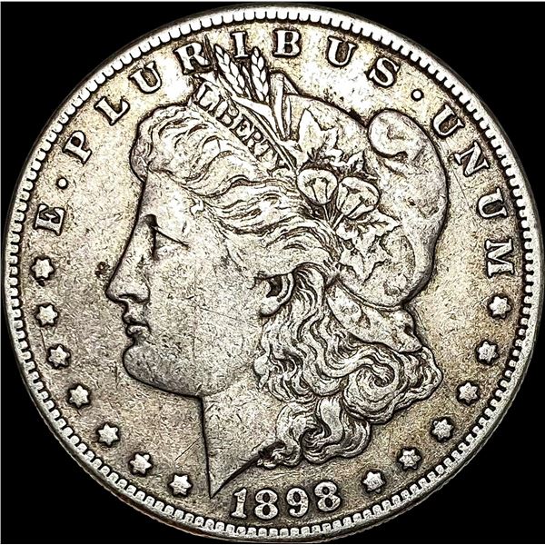 1898-S Silver Morgan Dollar NEARLY UNCIRCULATED