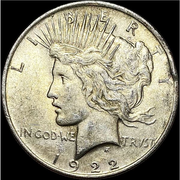 1922 Silver Peace Dollar CLOSELY UNCIRCULATED