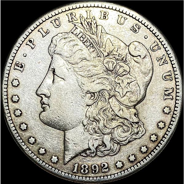 1892-S Silver Morgan Dollar NEARLY UNCIRCULATED