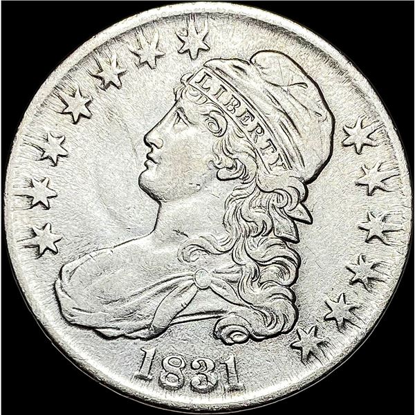1831 Silver Capped Bust Half Dollar NEARLY UNCIRCULATED