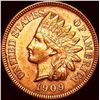 Image 1 : 1909 Red Indian Head Cent UNCIRCULATED