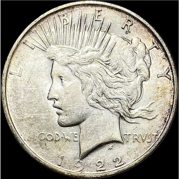 1922-D Silver Peace Dollar CLOSELY UNCIRCULATED
