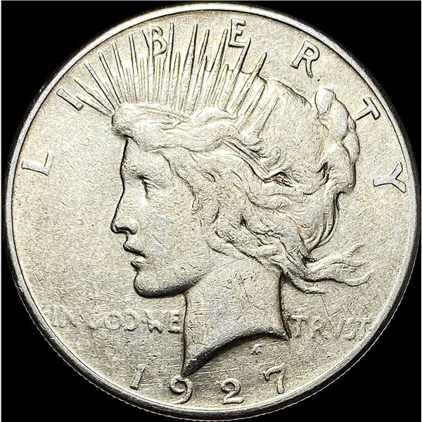 1927-S Silver Peace Dollar NEARLY UNCIRCULATED