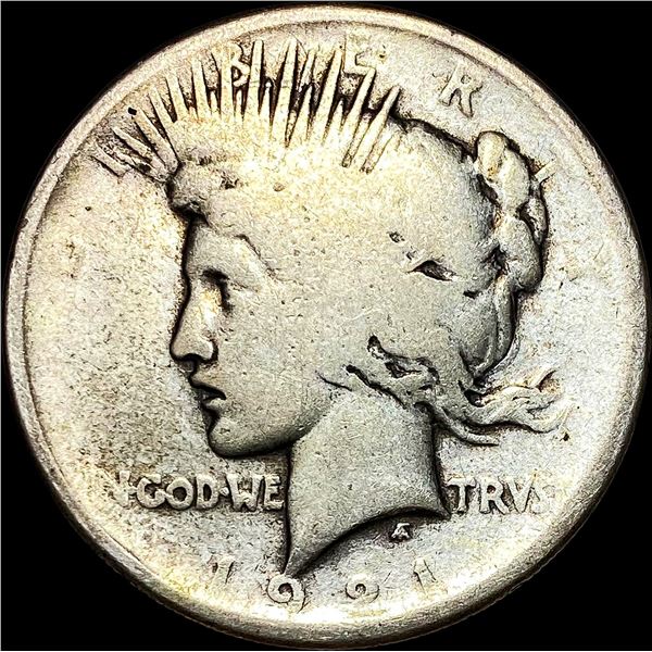 1921 Silver Peace Dollar NICELY CIRCULATED