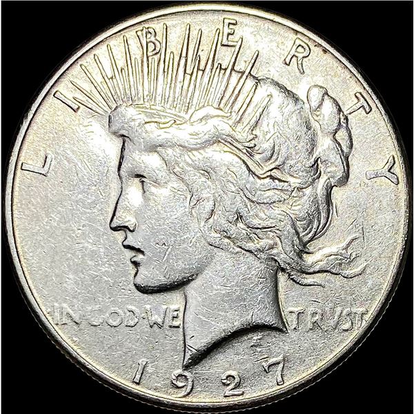 1927-S Silver Peace Dollar CLOSELY UNCIRCULATED