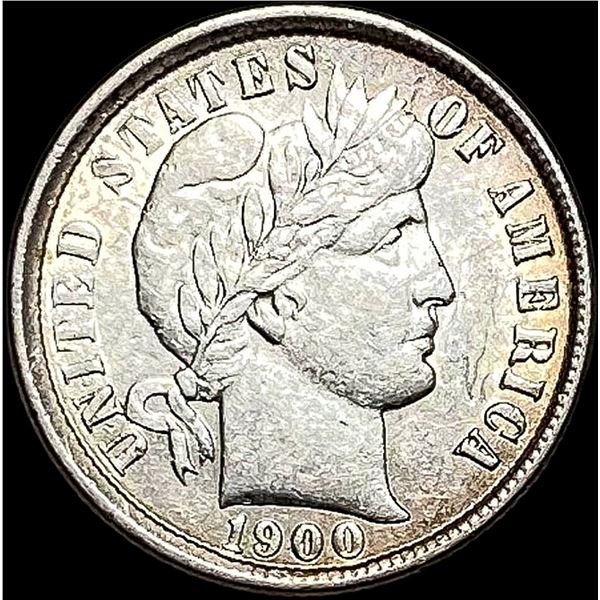 1900 Barber Dime CLOSELY UNCIRCULATED