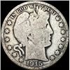 Image 1 : 1915 Barber Half Dollar NICELY CIRCULATED