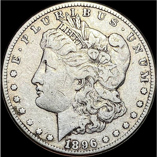 1896-S Silver Morgan Dollar NEARLY UNCIRCULATED