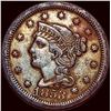 Image 1 : 1853 Braided Hair Large Cent CLOSELY UNCIRCULATED