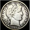 Image 1 : 1902 Barber Half Dollar LIGHTLY CIRCULATED