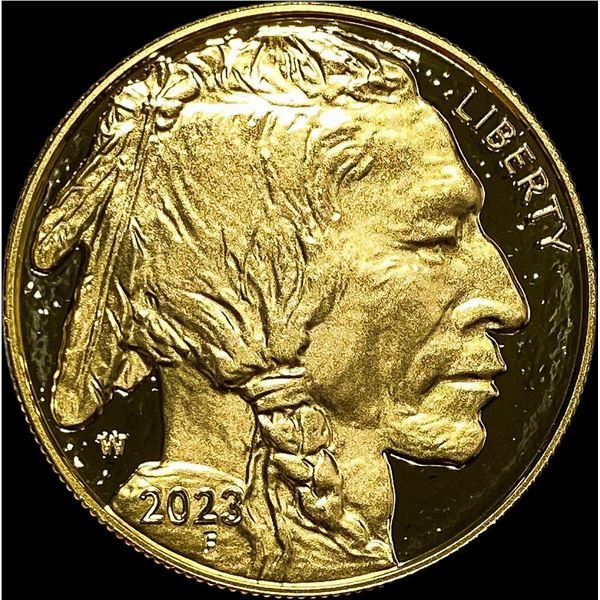 2023-W 1 oz Gold $50 American Buffalo GEM PROOF