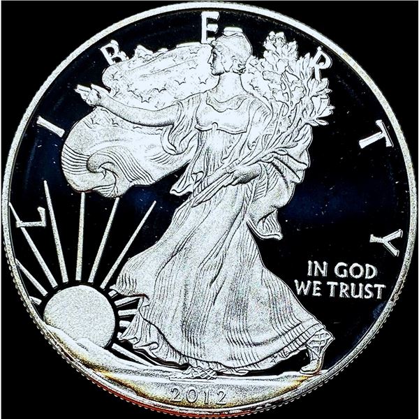 2012-S Silver American Eagle Proof $1 GEM PROOF
