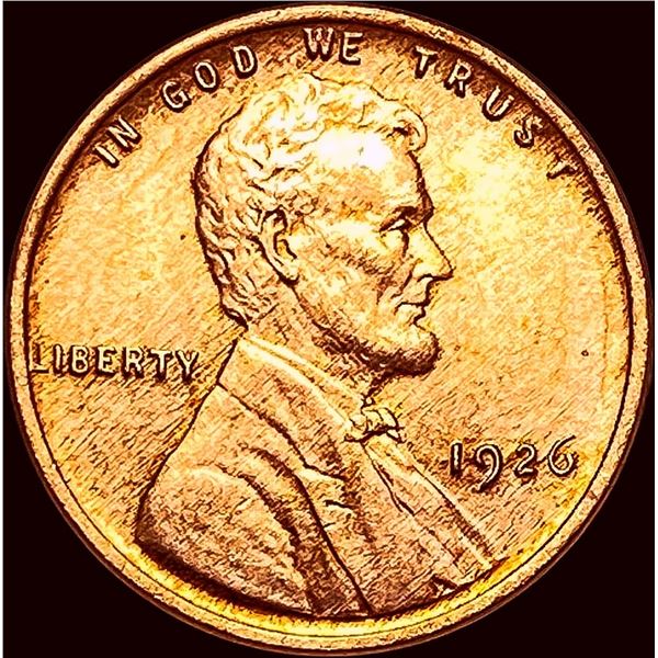 1926 Red Lincoln Wheat Cent UNCIRCULATED