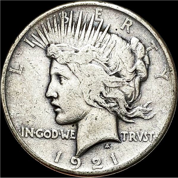 1921 Silver Peace Dollar NICELY CIRCULATED