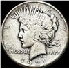 Image 1 : 1921 Silver Peace Dollar NICELY CIRCULATED