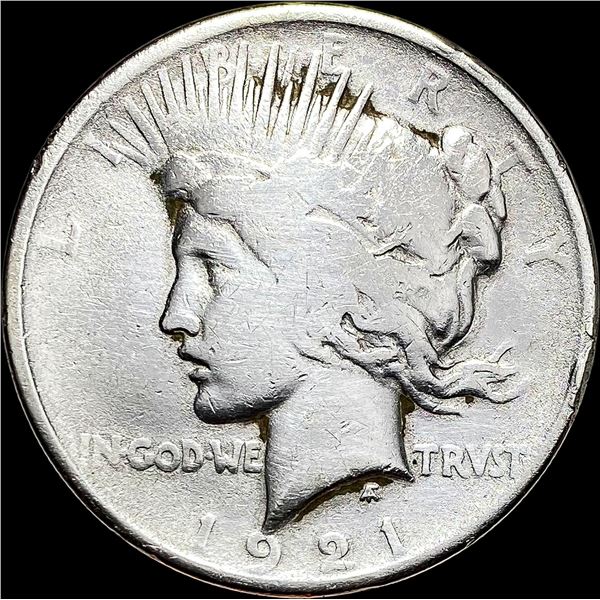 1921 Silver Peace Dollar NICELY CIRCULATED