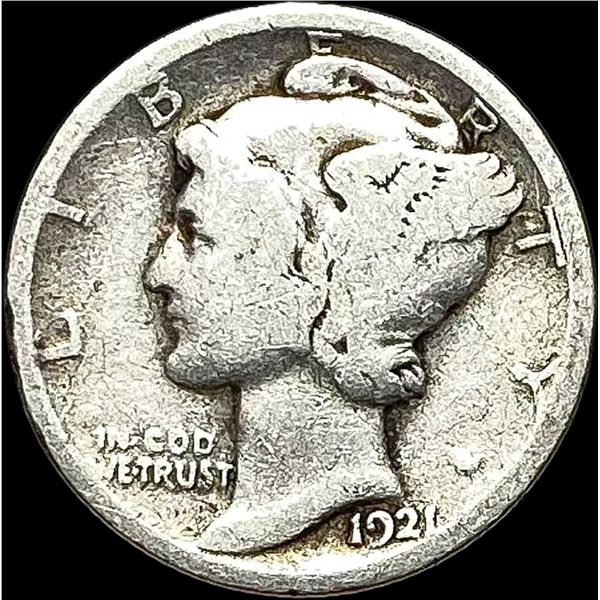 1921 Mercury Dime NICELY CIRCULATED