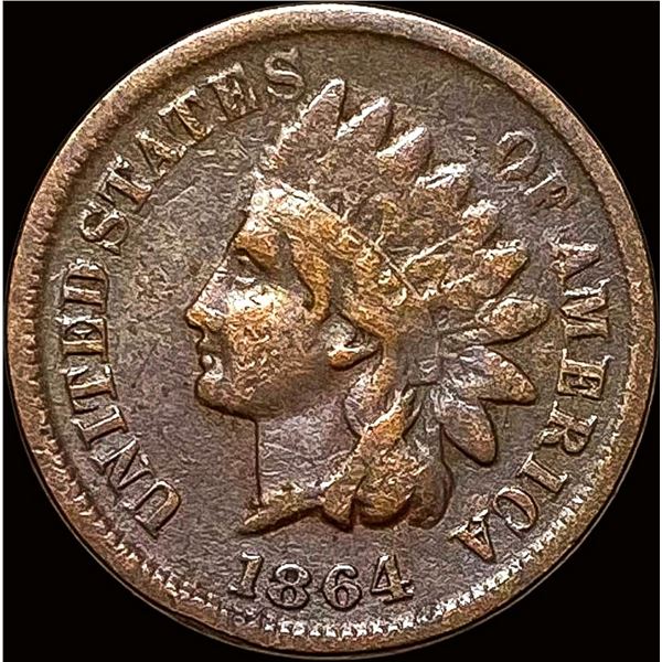 1864-L Bronze Indian Head Cent LIGHTLY CIRCULATED