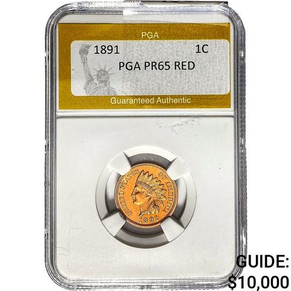 1891 Indian Head Cent PGA PR65
