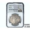 Image 1 : 1884-CC Morgan Silver Dollar NGC AU55