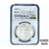 Image 1 : 1899 Morgan Silver Dollar NGC AU55